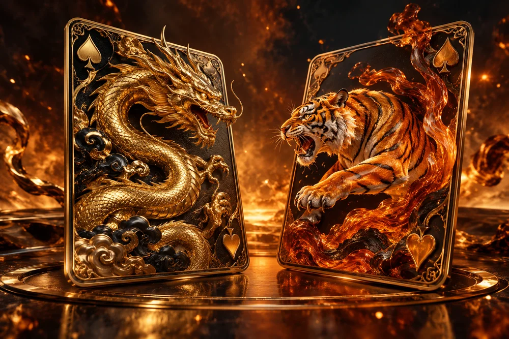 Dragon Tiger game artwork