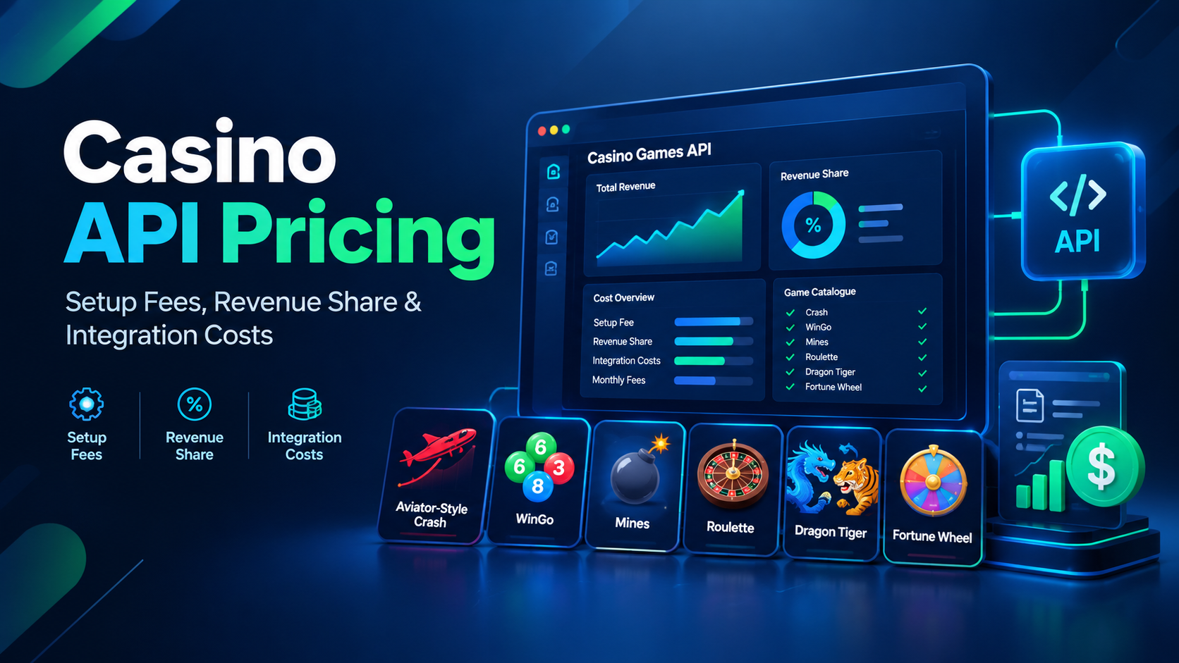 Casino API Pricing: Setup Fees & Revenue Share